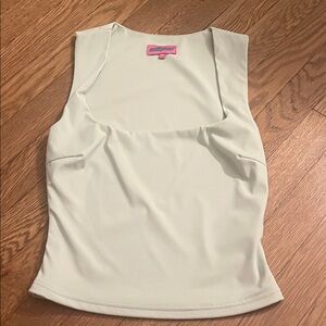 Edikted women’s light green tank top